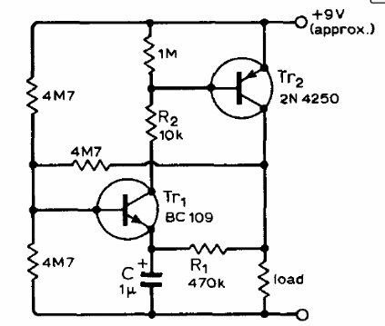 Pulsador Astable de 2 Hz 
