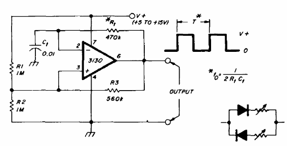 Oscilador 1 Hz a 1 MHZ 
