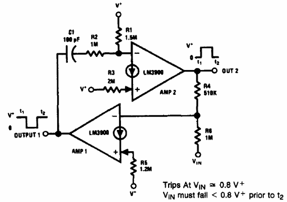 Monoestable LM3900 (2) 
