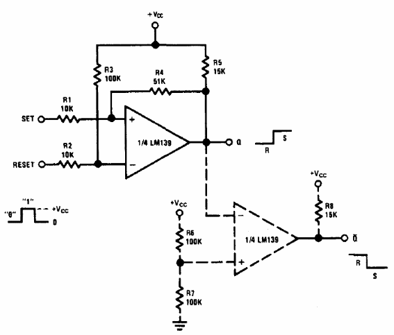 Biestable con LM139 
