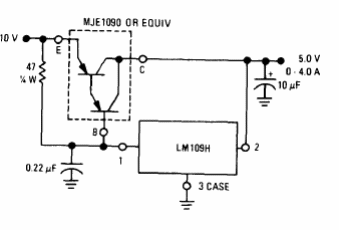 5V x 4o regulador con LM109 
