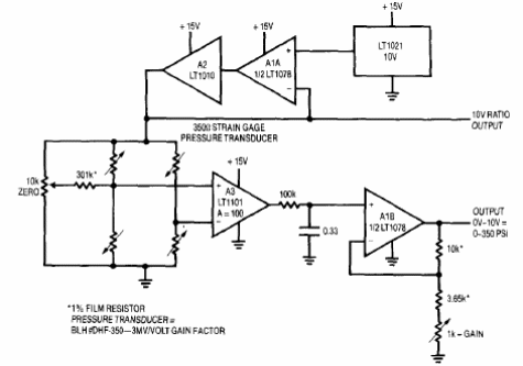 Amplificador de instrumentación 
