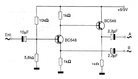 Inversor de audio
