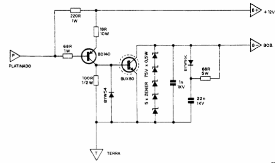 Encendido electrónico simplificado 
