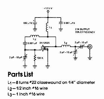 Oscilador de 400 MHz 
