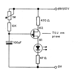 Indicador LED Unijuntura
