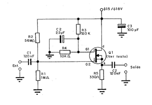 Amplificador de audio 
