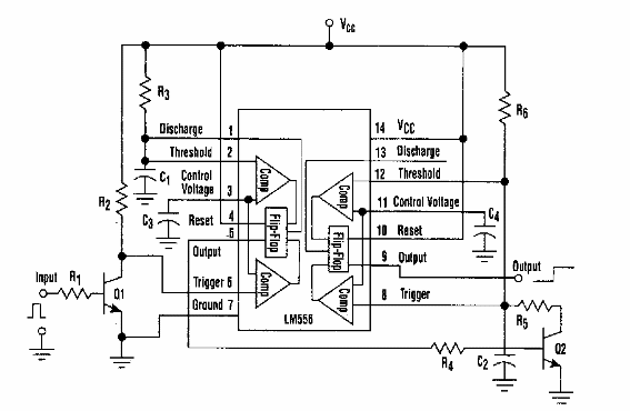 Detector de frecuencia 556 
