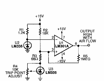 Sensor de flujo de aire 
