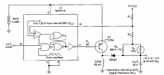 Compensador de temperatura para LED 
