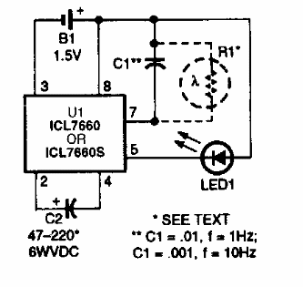 Foto Flasher LED 
