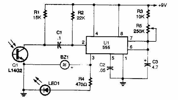 Receptor de enlace de infrarrojos 
