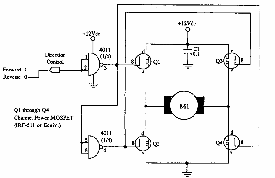 Puente en H con MOSFET 
