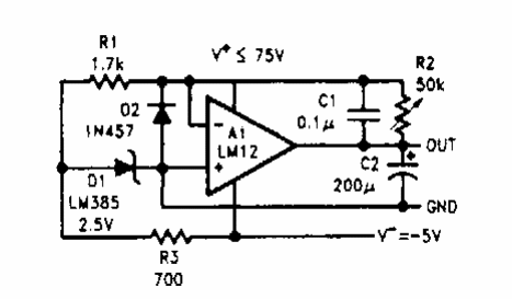 Regulador de 70 V 
