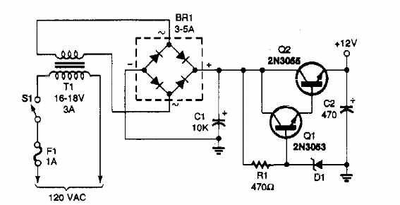 Fuente de 12V 
