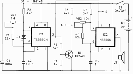 Transmisor para sonda de eco 
