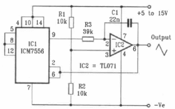 Generador triangular 
