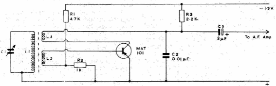 Detector regenerativo 
