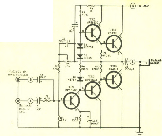 Amplificador de 18 W
