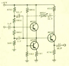 Preamplificador de 3 transistores 
