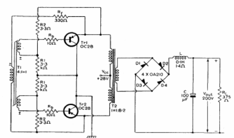 Inversor de 123W 
