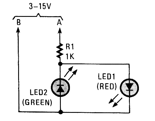 Indicador de Polaridad con LEDs
