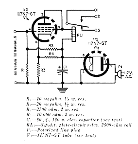 Relé Electrónico Valvulado
