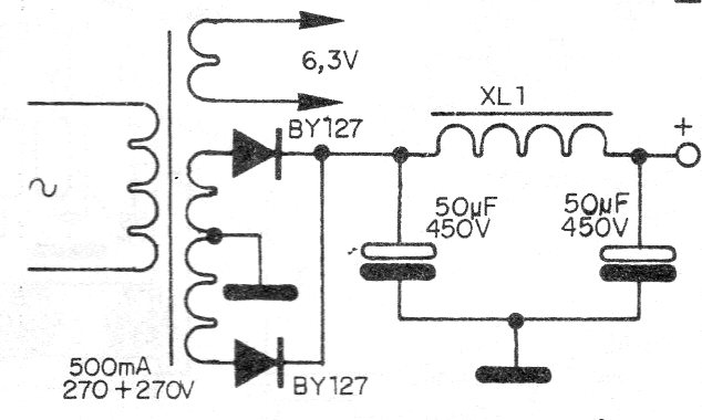 Transmisor de 5 W en 3 MHz 
