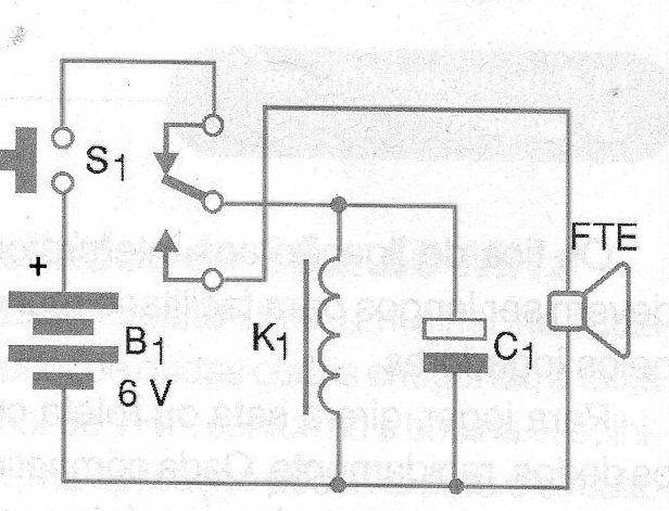 Figura 1 - Un diagrama electrónico, donde los componentes están representados por símbolos y entre ellos existen enlaces
